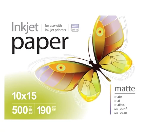 COLORWAY Fotópapír, PrintPro matt, 190g/m, 10x15, 500pc. (PME1905004R)