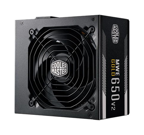 COOLER MASTER Tápegység MWE 650W, 12cm, 80+ Gold V2, Aktív PFC