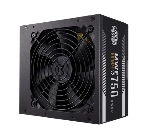 COOLER MASTER Tápegység MWE 750 BRONZE - V2, 750W, 12cm, 80+ Bronze