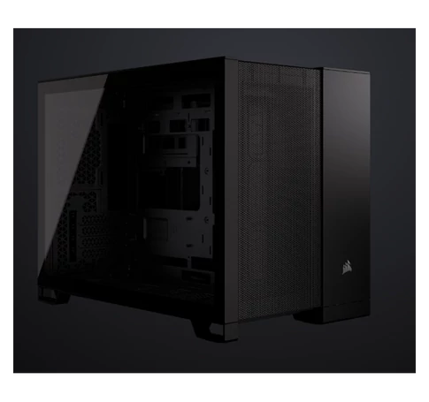 CORSAIR Ház 2500D AIRFLOW, Tápegység nélkül, Edzett Üveg, fekete