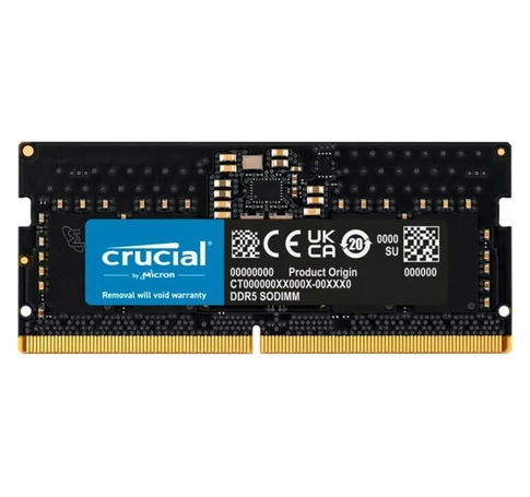 CRUCIAL NB Memória DDR5 8GB 4800MHz CL40 SODIMM