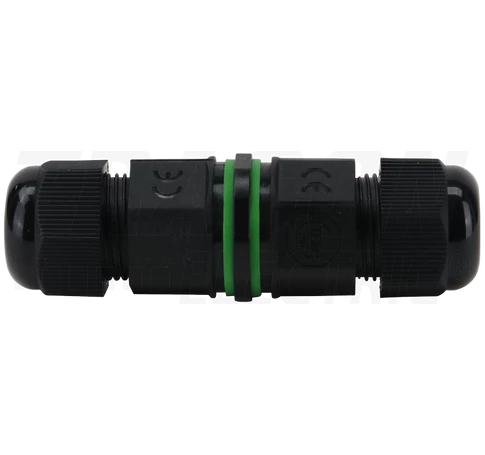 Tömítőszelencés kábeltoldó  0.5-1.5 mm2, IP68, PA6.6, 3P, 450VAC, 16A