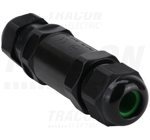 Tömítőszelencés kábeltoldó  0.5-4 mm2, IP68, PC+PA6.6, 5P, 450VAC, 24A