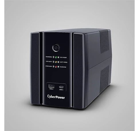 CYBERPOWER UPS UT1500EG (4 aljzat) 1500VA 900W, 230V szünetmentes tápegység LINE-INTERACTIVE