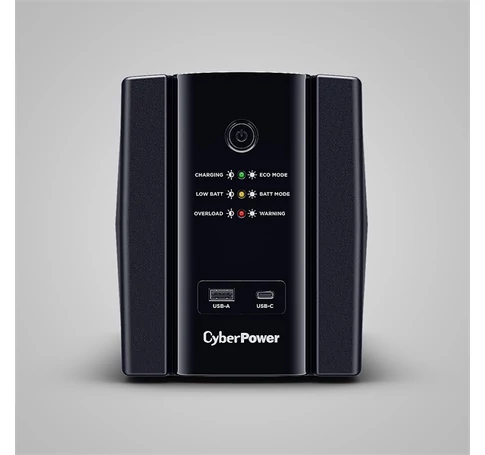 CYBERPOWER UPS UT2200EG (4 aljzat) 2200VA 1320W, 230V szünetmentes tápegység LINE-INTERACTIVE