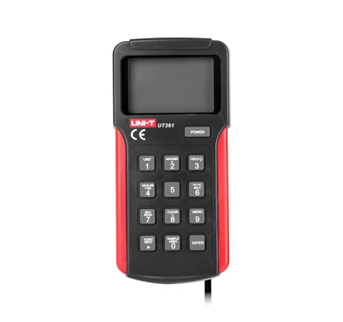 Meter, anemometer with temperature measurement function UT361