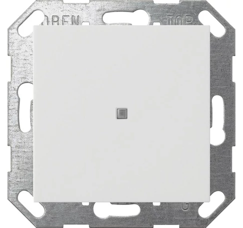 GIRA pushbutton sensor 1x KNX/ONE System 55 pure white matt 517127
