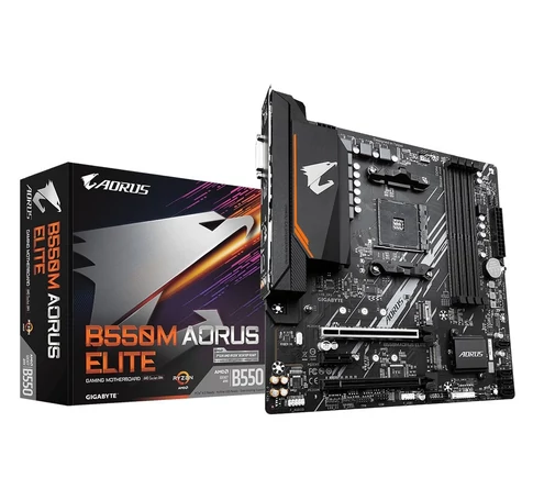 Gigabyte B550M AORUS ELITE AMD B550 AM4 foglalat Micro ATX