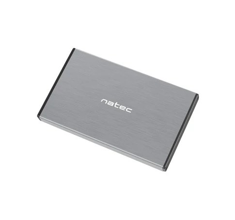 NATEC HDD ENCLOSURE RHINO GO (USB 3.0, 2.5", GREY)