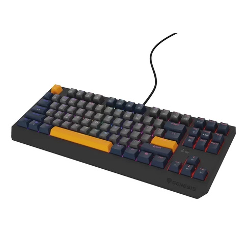 GENESIS Thor 230 TKL keyboard Gaming USB QWERTY English Blue