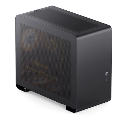 Jonsbo U4 Mini Mesh Micro-ATX Case - Black