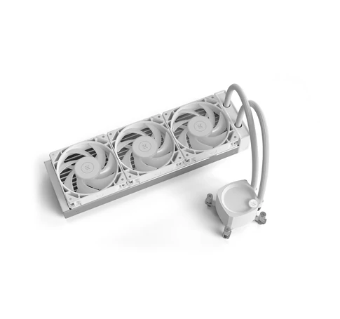 EK Water Blocks EK-Nucleus AIO CR360 Lux D-RGB Complete Water Cooling - White