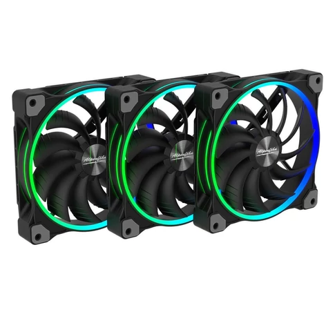 Alpenföhn Wing Boost 3 ARGB 140mm High Speed - Fan black, 3 pc(s)