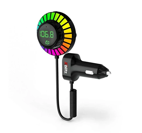 XBLITZ HANDS-FREE KIT WITH FM TRANSMITTER X750