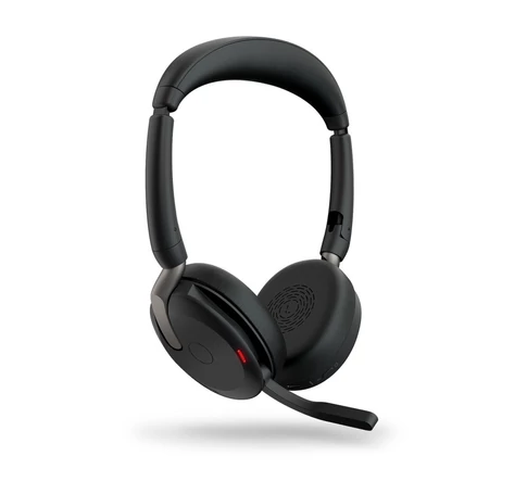 Jabra Evolve2 65 Flex Headset Vezetékes és vezeték nélküli Fejpánt Iroda/telefonos ügyfélközpont Bluetooth Fekete