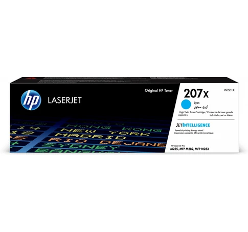 HP 207X High Yield Cyan Original LaserJet Toner Cartridge