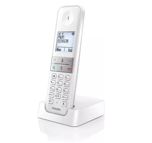 Philips D4701W/53 DECT TELEFON fehér 500mAh