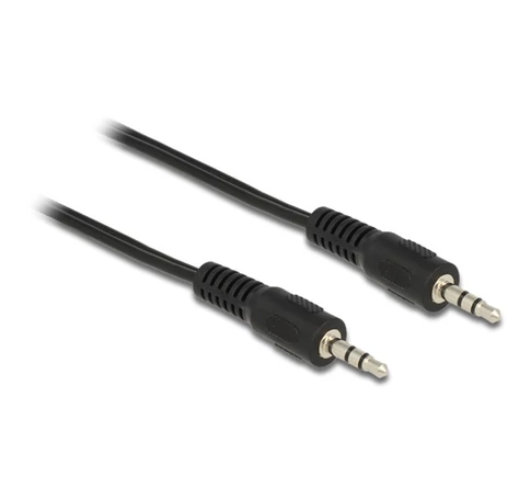 DELOCK kábel Audio DC jack 3.5mm male / male összekötő 2.5m