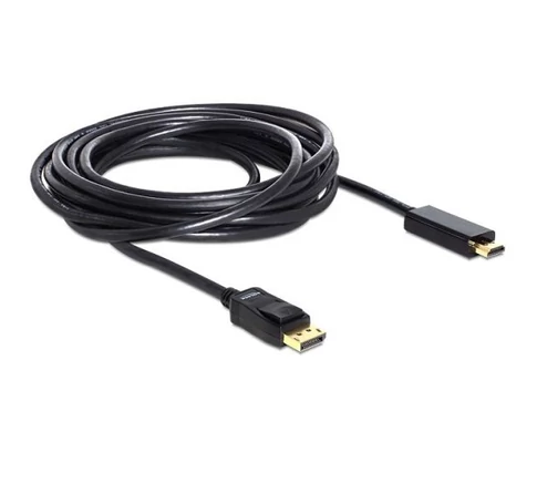 DELOCK kábel Displayport 1.1 male > HDMI-A male passzív 2m fekete