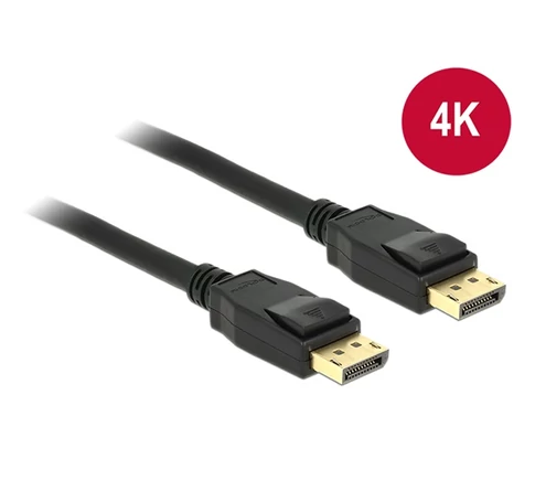 DELOCK kábel DisplayPort 1.2 male / male összekötő 4K 2m