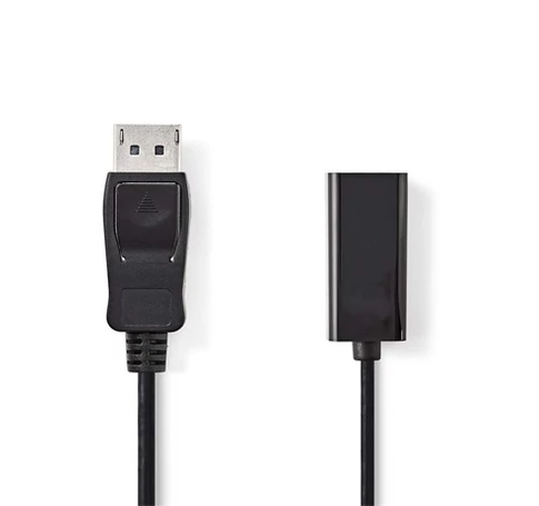Nedis CCGB37150BK02 DISPLAYPORT - HDMI KÁBEL 0,2 M