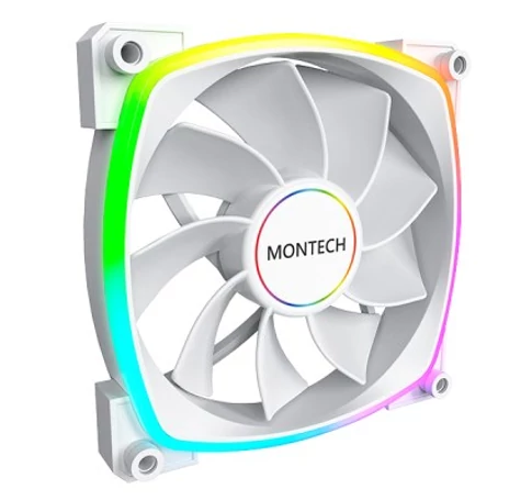 Montech RX140 PWM Computer case Fan 14 cm White 1 pc(s)