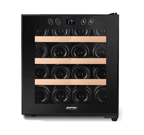 MPM MPM-48-CW-48 Thermoelectric beverage cooler Freestanding Black 16 bottle(s)