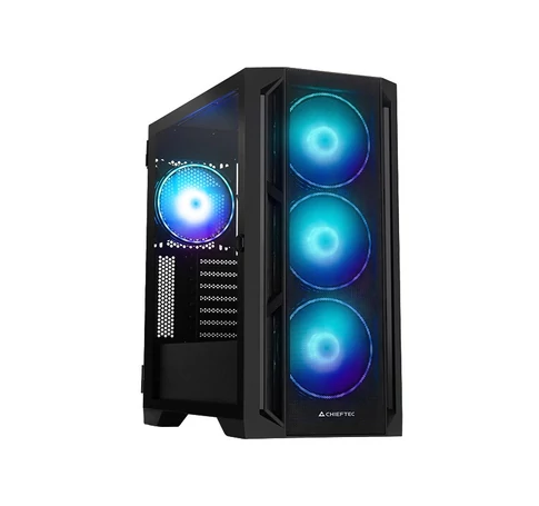 Chieftec PC- Gehäuse GA-01B-L-OP APEX LUMO Midi Tower Black