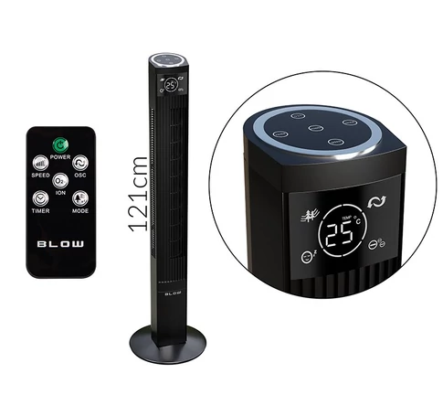 Column fan XXL 90W BLACK