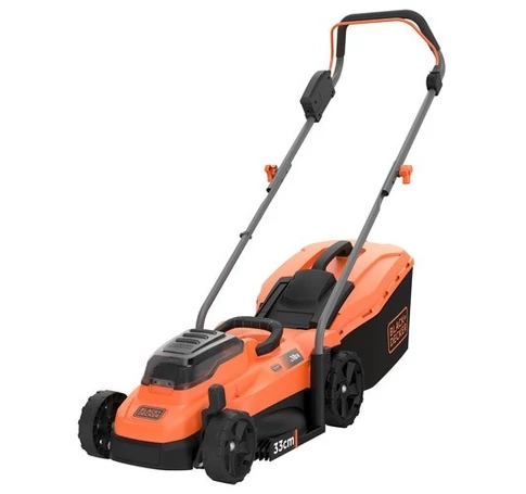 Black & Decker BCMW3318L2 Push lawn mower Battery Black, Orange