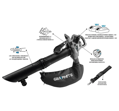 Graphite 58G036 leaf blower