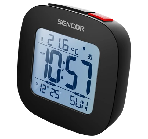 Sencor SDC1200B ÉBRESZTŐÓRA HŐMÉRŐVEL