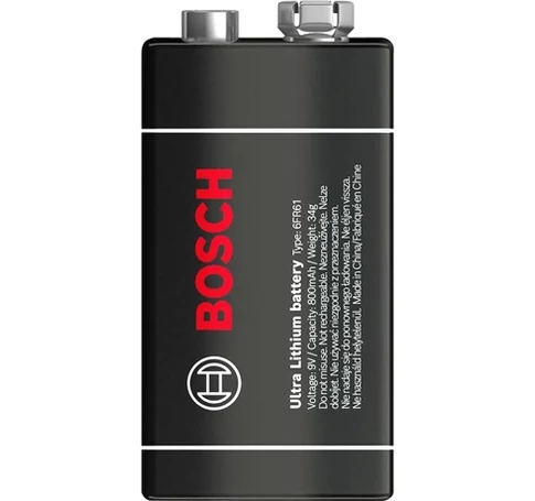Bosch 6FR61UL1B00 ELEM LÍTIUM 9V 1-BLISZTER