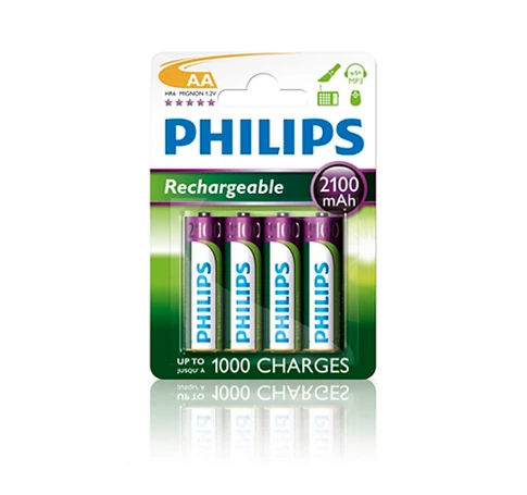 Philips R6B4A21010 ELEM TÖLTHETŐ AA 2100 mAh 4-BLISZTER