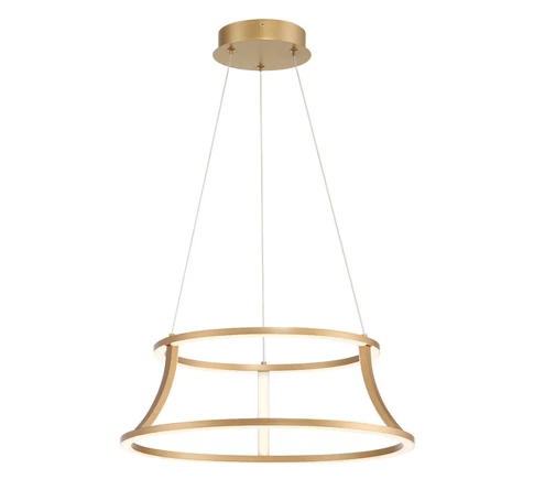 ELSTEAD Eurofase pendant light, diameter 510mm, LED 54W dimmable, 1490lm - ELS-QN-CADOUX-P-BG
