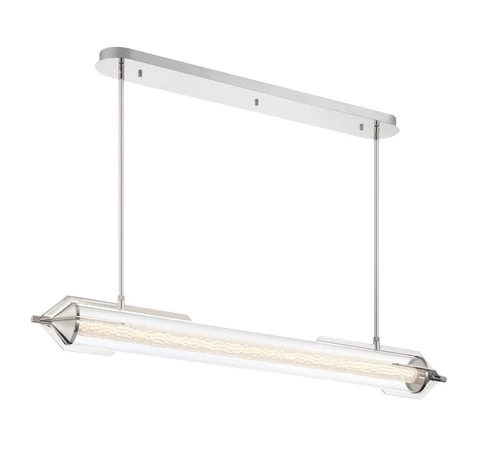 ELSTEAD Eurofase pendant light, width 1220mm, LED 38W dimmable, 3329lm - ELS-QN-ESPADA-LP-PC