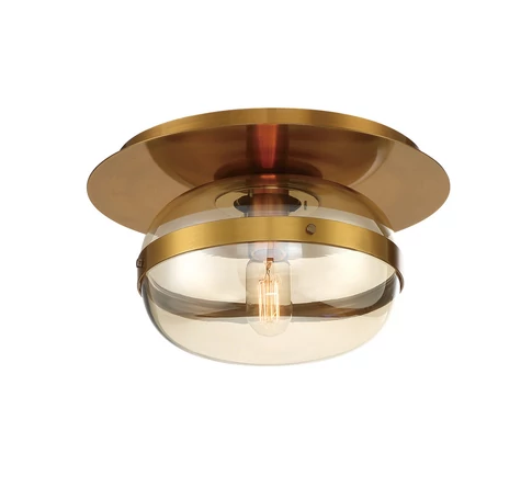 ELSTEAD Eurofase ceiling light, diameter 250mm, 1x E27 - ELS-QN-NOTTINGHAM-F-S-AB