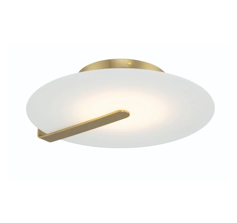 ELSTEAD Eurofase wall/ceiling light, diameter 432mm, LED 18W dimmable, 800lm - ELS-QN-NUVOLA-F-M-BG