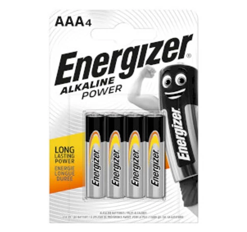 Alkáli elem AAA | 1.5 V DC | 4 - Buborékfólia