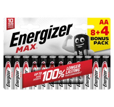 Alkáli elem AA | 1.5 V DC | 12-Bliszter