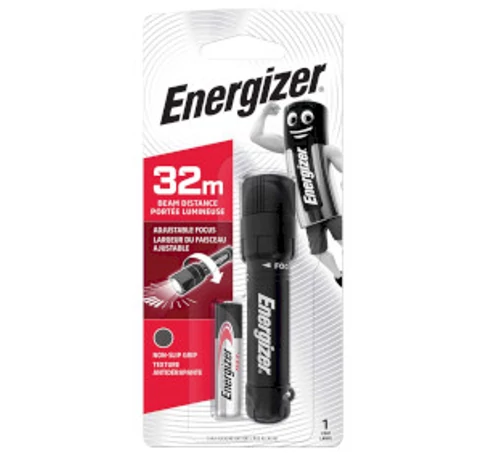 LED Zseblámpa 30 lm Fekete