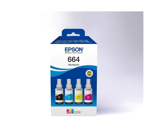 EPSON Tintapatron szett 664 EcoTank 4-colour multipack (BCMY)
