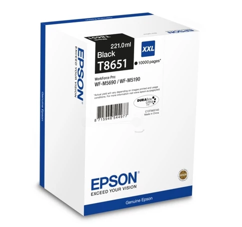 EPSON Tintapatron Ink Cartridge Black 10K