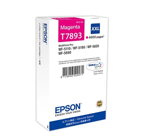 EPSON Tintapatron Ink Cartridge XXL Magenta