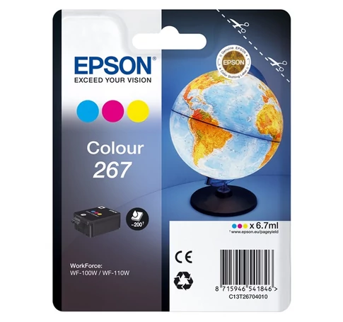 EPSON Tintapatron Singlepack Colour 267 ink cartridge