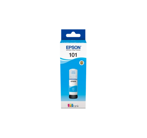 EPSON Tintapatron 101 EcoTank Cyan ink bottle