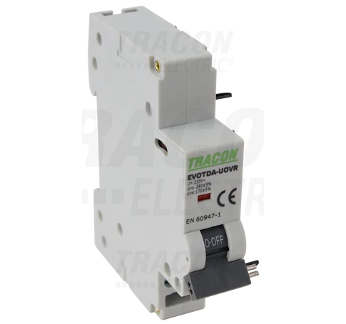 Feszültségcsökkenési-növekedési kioldó EVOTDA-hoz  Un:230VAC, 50Hz, Udown_170VAC, Uup_270VAC