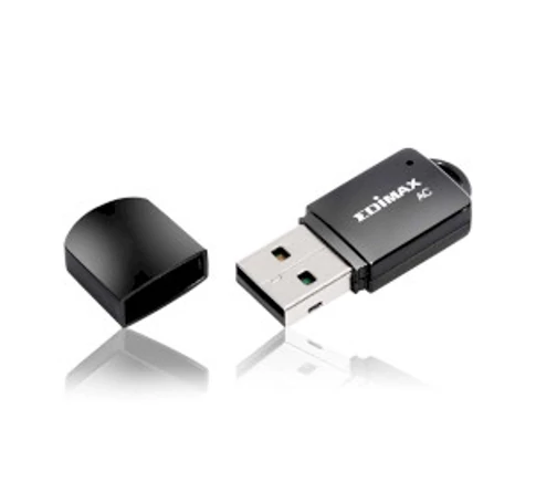 Vezeték Nélküli USB-adapter AC600 2.4/5 GHz (Dual Band) Fekete