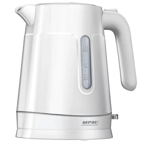 MPM MCZ-119 electric kettle 1 L 2200 W White