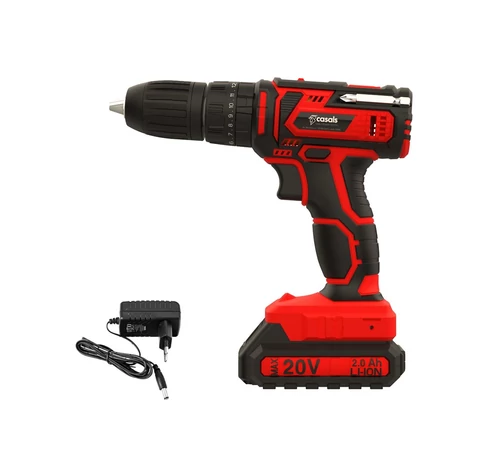 Cordless battery-powered screwdriver/drill 20V CASALS CID2050B